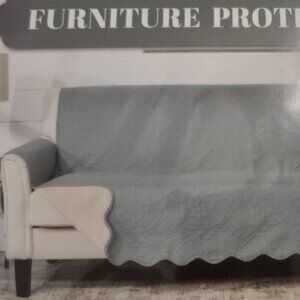 Sofa Protecter Dual Sided Scalloped Edged New In Bag
